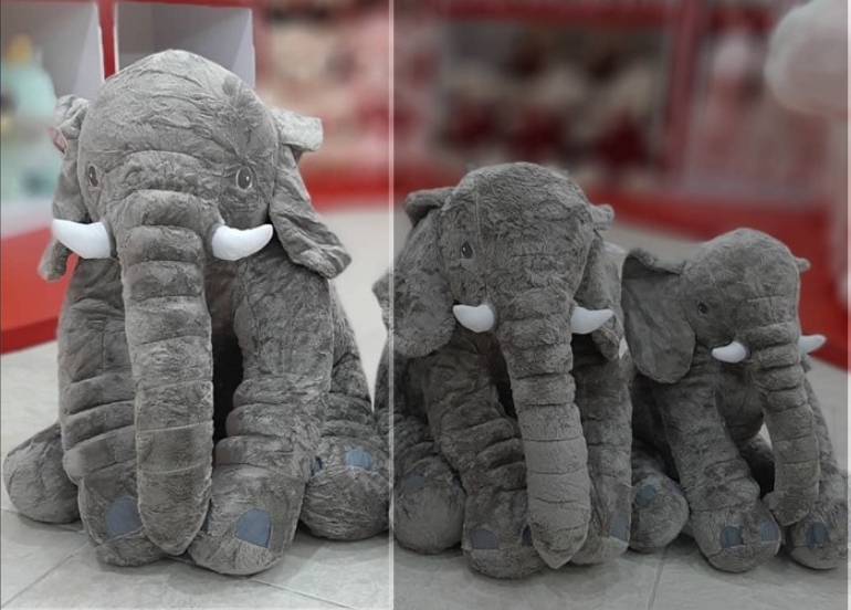 عروسک فیل (سایز بزرگ)،فیل جیلی،اسباب بازی فیل پولیشی،فیل پولیشی اورجینال،فیل پولیشی خارجی،فیل بالشتی،عروسک فیل نانو،فیل پولیشی نانو
