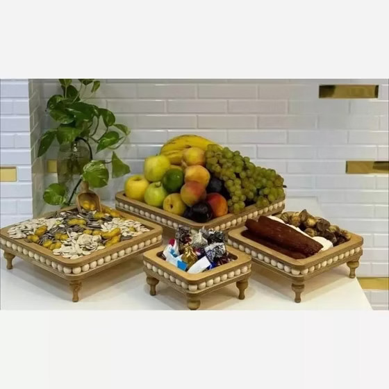 سرویس مهره دار 4تیکه پایه خراطی