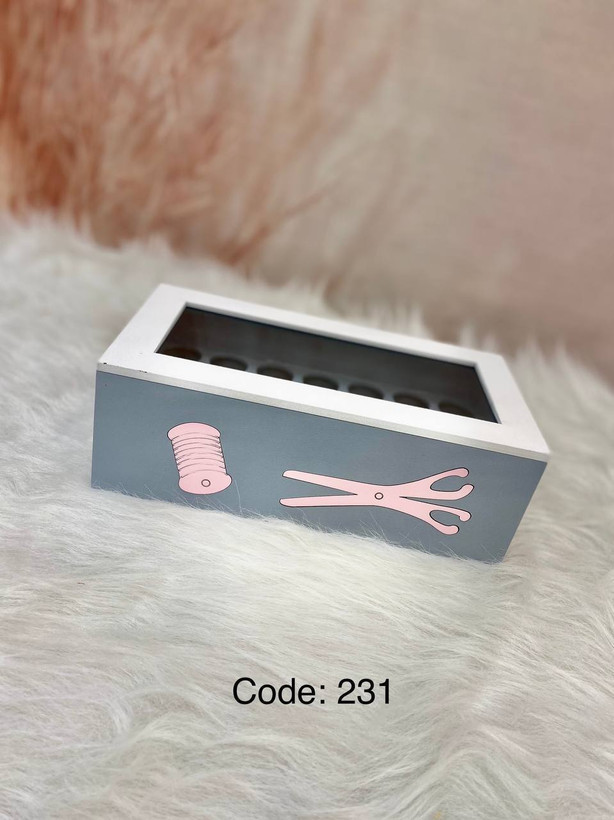 جعبه خیاطی چوبی عروس