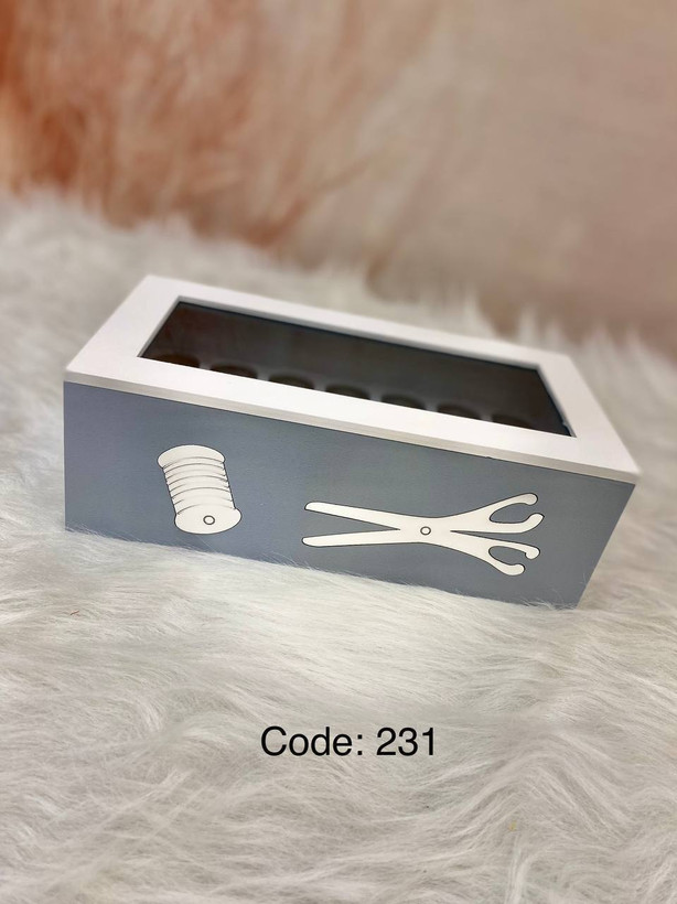 جعبه خیاطی چوبی عروس